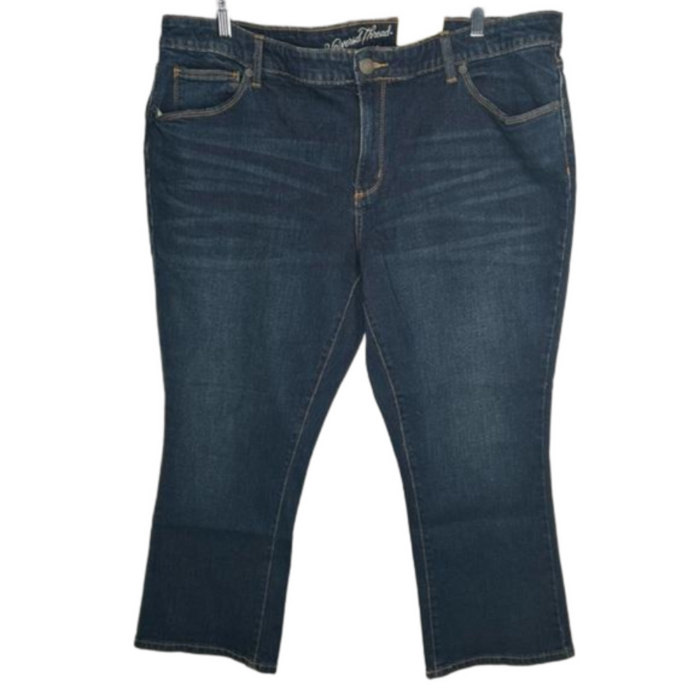 NWT Kick Boot Crop Jeans 18W